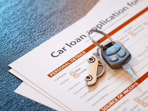 easy car loan application form, Image by Direct Finance Loans