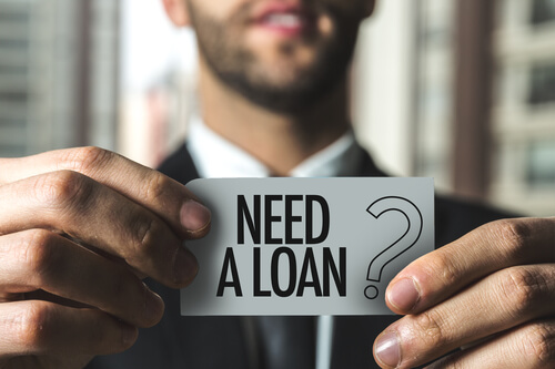 Need a loan? Image by Direct Finance Loans